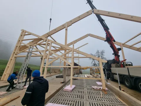 Postavitev ostrešja