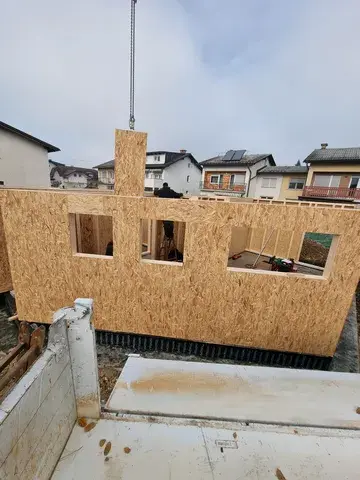 Lesena montažna hiša