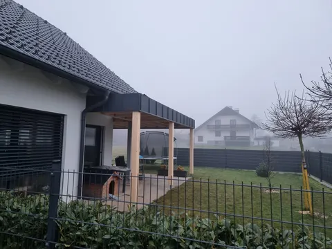 Pergola v zimi